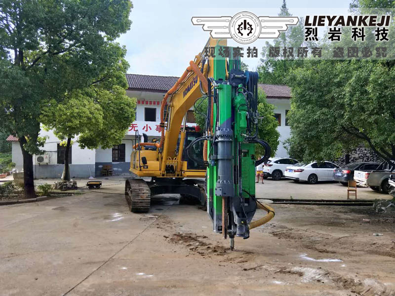 礦山怎么開采？巖石太堅(jiān)硬烈?guī)r機(jī)載式劈裂器助力提升產(chǎn)量